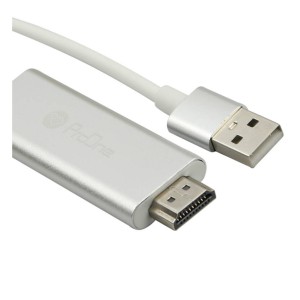 کابل تبدیل Micro-USB /Type-C /Lightning به HDMI پرووان PCH70